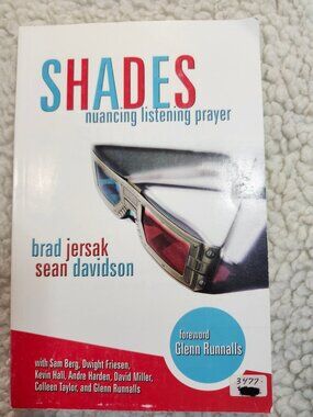 Shades Nuancing Listening Prayer Brad Jersak Sean Davidson Paperback 2006 Book